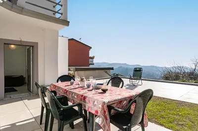 Balcone o terrazza di GuestHost - Oltre il Mare - Peaceful Retreat in Liguria