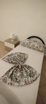 Letto o letti in una camera di Bellavista Mantova