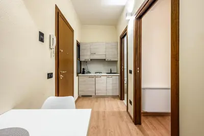 Letto o letti in una camera di Emilia Studios 1