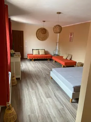 Letto o letti in una camera di Dal Maestro-Camere a Rivanazzano Terme