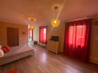 Letto o letti in una camera di Dal Maestro-Camere a Rivanazzano Terme