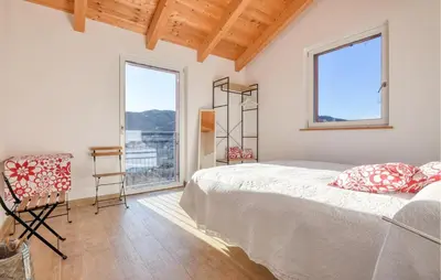 Letto o letti in una camera di Nice Home In San Salvatore With Wifi