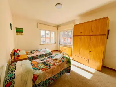 Letto o letti in una camera di Oltremare Central Apartment