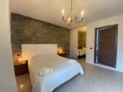 Letto o letti in una camera di La Lupa e l'Orso
