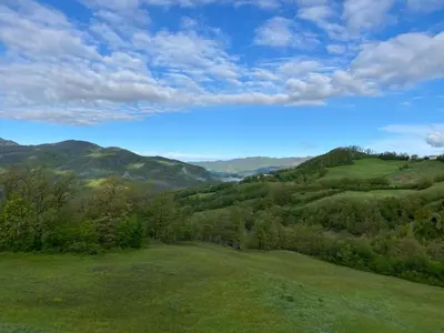 Paesaggio naturale nelle vicinanze del bed & breakfast