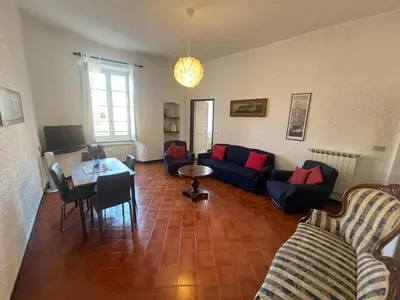 Area soggiorno di Corsaro apartment