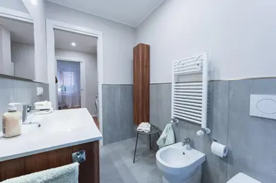 Bagno di BG Apartments - Central and quiet two bedroom flat