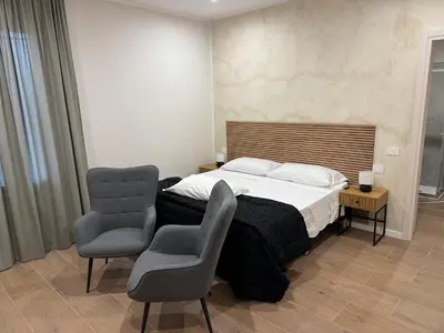Letto o letti in una camera di A guesthouse