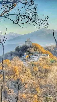Paesaggio naturale nelle vicinanze of country house