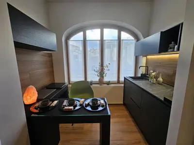 Cucina o angolo cottura di Salotto Corso Garibaldi