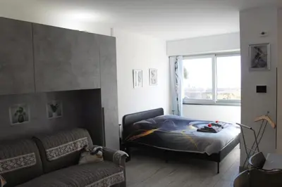 Letto o letti in una camera di La casa di Nico