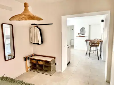Cucina o angolo cottura di Via Alla Spiaggia
