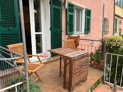 Balcone o terrazza di LevantoTwo bedrooms Flat with terrace