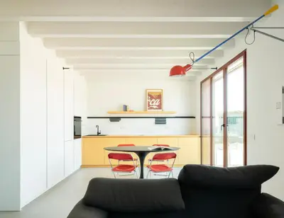 Area soggiorno di Molly Apartments