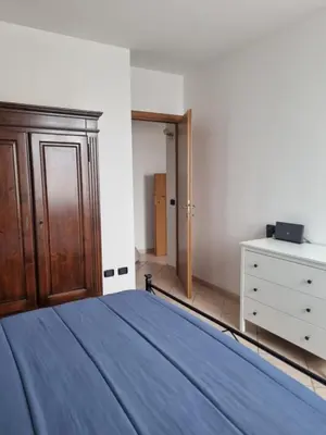 Letto o letti in una camera di Appartamento Rosa