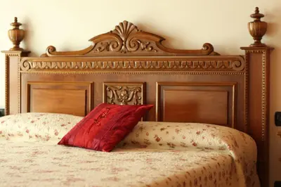Letto o letti in una camera di Agriturismo Daniela