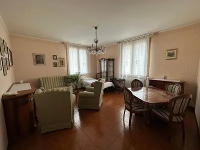 Area soggiorno di Residenza d'autore a Reggio Emilia