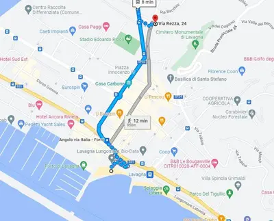 Planimetria di Super vista al grattacielo di Lavagna