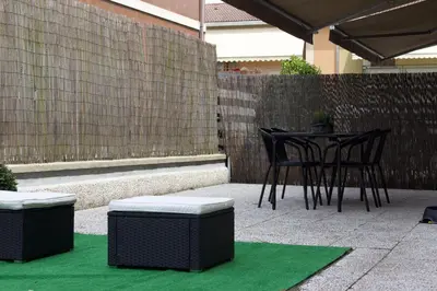 Area soggiorno di Sky House