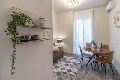 Area soggiorno di Suite Da Vinci
