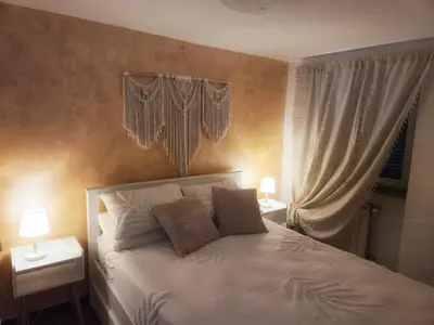 Letto o letti in una camera di Da Nonna Maria