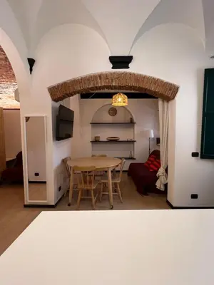 Area soggiorno di Casa Camalì