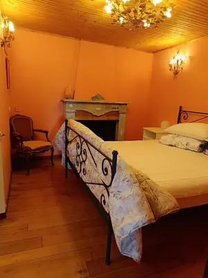 Letto o letti in una camera di CasafioRita