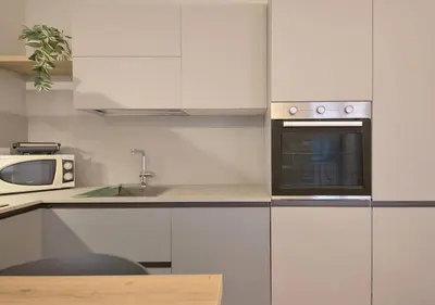 Cucina o angolo cottura di Salvia Flexyrent apartment AC