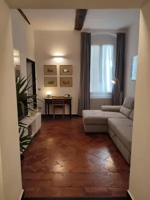 Letto o letti in una camera di Riviera 1683 - Centro storico e mare!
