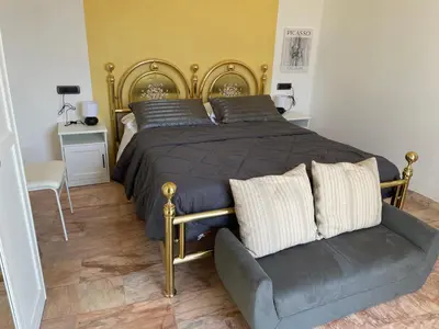 Letto o letti in una camera di Terrazza Dolce Vita