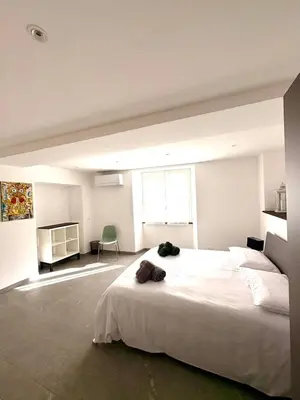 Letto o letti in una camera di Civico25
