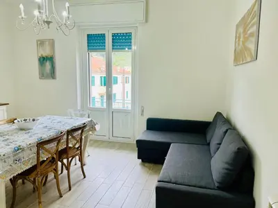 Area soggiorno di Sottovento Central Apartment