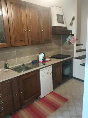 Cucina o angolo cottura di La roccia