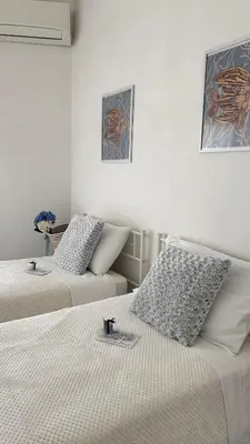 Letto o letti in una camera di Arcola -La Spezia-cinque terre-Lerici