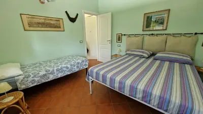 Letto o letti in una camera di Casa Limoni Terrace Garden