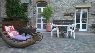 Area soggiorno di Locanda di Campagna