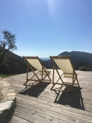 Paesaggio naturale nelle vicinanze del bed & breakfast