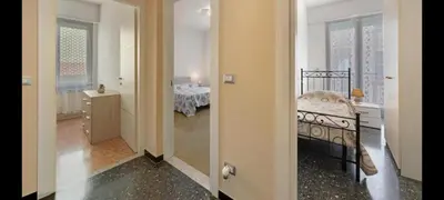Letto o letti in una camera di Ferienwohnungen Moneglia & Cinque Terre