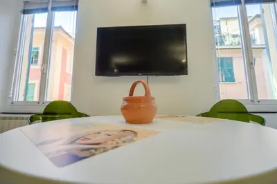 TV o dispositivi per l'intrattenimento presso 301 - Chiiavari al Mare, Centro Storico e a 10 Minuti a piedi dalle Spiagge