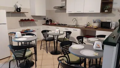 Cucina o angolo cottura di B&B Canossa