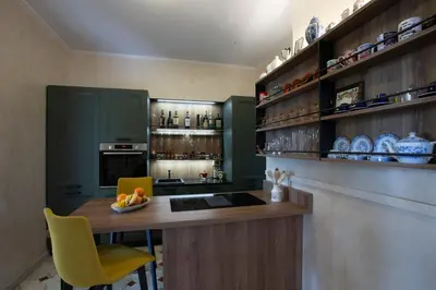 Cucina o angolo cottura di La Loggetta sul mare
