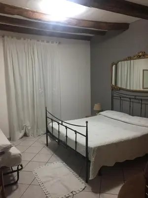 Letto o letti in una camera di Il Ghiretto Appartamento