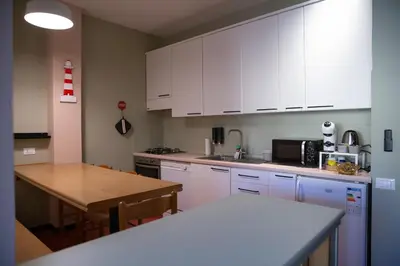 Cucina o angolo cottura di Casa silenziosa Via Eraldo fico 100 Sestri levante