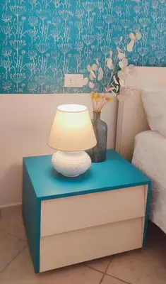 Letto o letti in una camera di Casa Milo