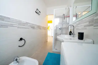 Bagno di Apartment in the greenery near the Cinque Terre