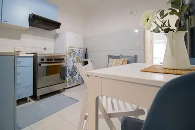Cucina o angolo cottura di 245c - Casa Johanna, Centro Storico, 140metri dalla Baia del Silenzio PATRIMONIO UNESCO spiaggia e mare