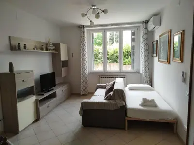 Letto o letti in una camera di Handy location