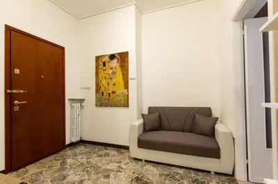 Area soggiorno di Artist Apartment
