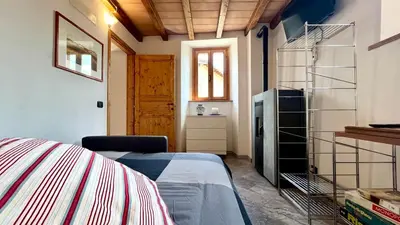 Letto o letti in una camera di PARMA Urzano Case Bosi