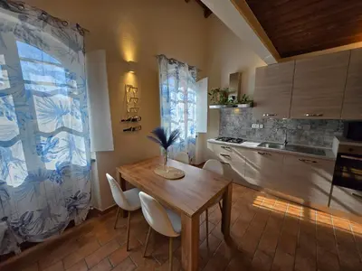 Cucina o angolo cottura di Appartamento OM Ponente